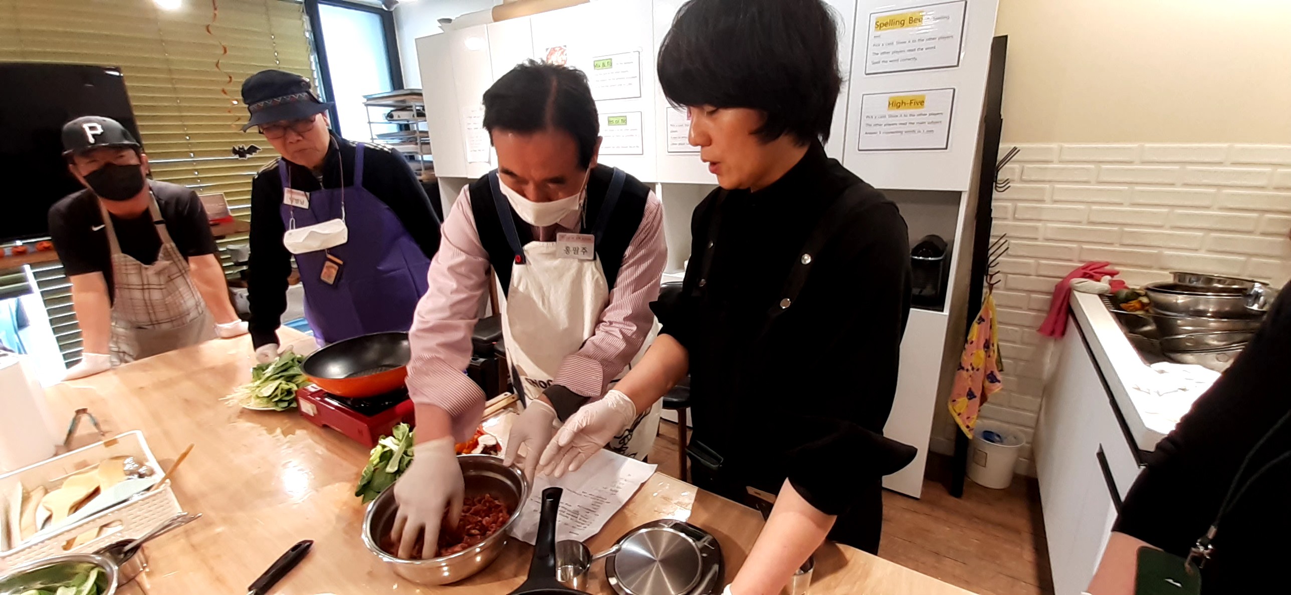 [노인맞춤돌봄]맞춤돌봄 홀몸 남성 대상자 「요리조리·요리교실」1집단 활동